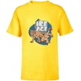 thumbnail image 1 of Ice Age Diego and Sid - Short Sleeve T-Shirt for Kids - Customized-Yellow, 1 of 5