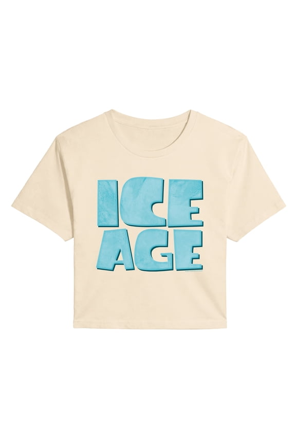 - Logo - Juniors Cropped Graphic T-Shirt