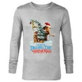 thumbnail image 1 of Ice Age Manny Diego and Sid Kinda Digging the Holiday Magic - Long Sleeve T-Shirt for Men - Customized-Athletic Heather, 1 of 5