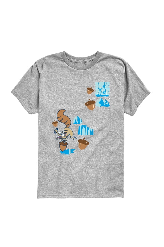 - Scrat Chasing Acorns - Youth Boys Short Sleeve Graphic T-Shirt
