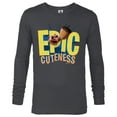 thumbnail image 1 of Ice Age Scrat Epic Cuteness - Long Sleeve T-Shirt for Men - Customized-Charcoal Heather, 1 of 5