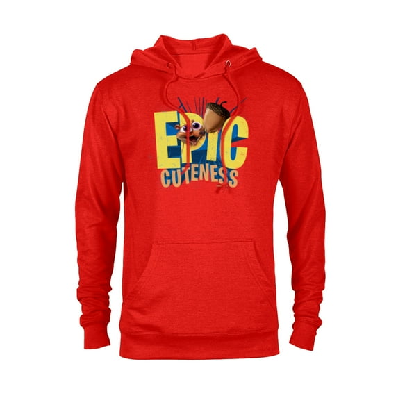 Ice Age Scrat Epic Cuteness - Pullover Hoodie for Adults - Customized-Red Heather