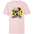 thumbnail image 1 of Ice Age Scrat Epic Cuteness - Short Sleeve T-Shirt for Kids - Customized-Soft Pink, 1 of 5