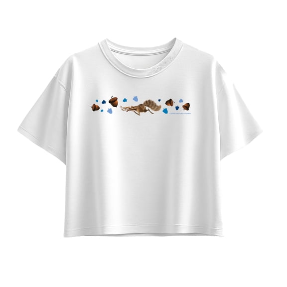 Ice Age - Scrat Girls' Short Sleeve Boxy Graphic T-Shirt