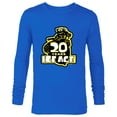 thumbnail image 1 of Ice Age Scrat Logo 20 Years Anniversary - Long Sleeve T-Shirt for Men - Customized-Navy, 1 of 5