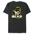 thumbnail image 1 of Ice Age Scrat Logo 20 Years Anniversary - Short Sleeve Blended T-Shirt for Adults - Customized-Dark Heather, 1 of 5