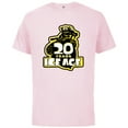thumbnail image 1 of Ice Age Scrat Logo 20 Years Anniversary - Short Sleeve Cotton T-Shirt for Adults - Customized-Soft Pink, 1 of 5
