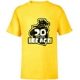 thumbnail image 1 of Ice Age Scrat Logo 20 Years Anniversary - Short Sleeve T-Shirt for Kids - Customized-Yellow, 1 of 5