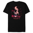 thumbnail image 1 of Ice Age Scrat Nutty Acorn Lover Halftone - Short Sleeve Blended T-Shirt for Adults - Customized-Black, 1 of 5