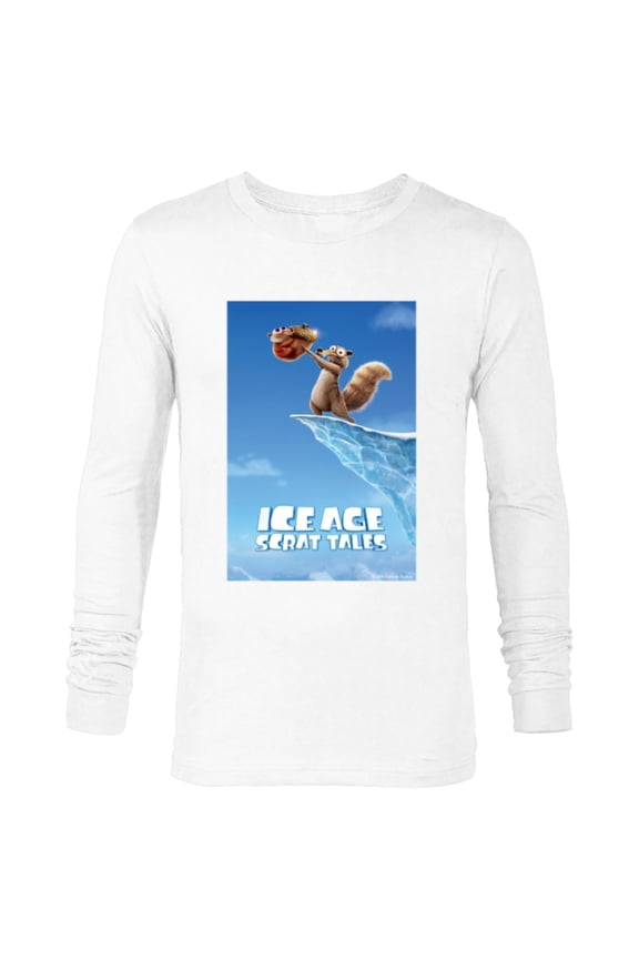 Ice Age: Scrat Tales Poster - Long Sleeve T-Shirt for Men - Customized-White