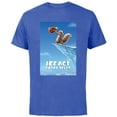 thumbnail image 1 of Ice Age: Scrat Tales Poster - Short Sleeve Cotton T-Shirt for Adults - Customized-Royal Heather, 1 of 5