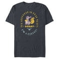 thumbnail image 1 of Ice Age Scrat The Struggle is Real Nutty - Short Sleeve Blended T-Shirt for Adults - Customized-Navy Heather, 1 of 5