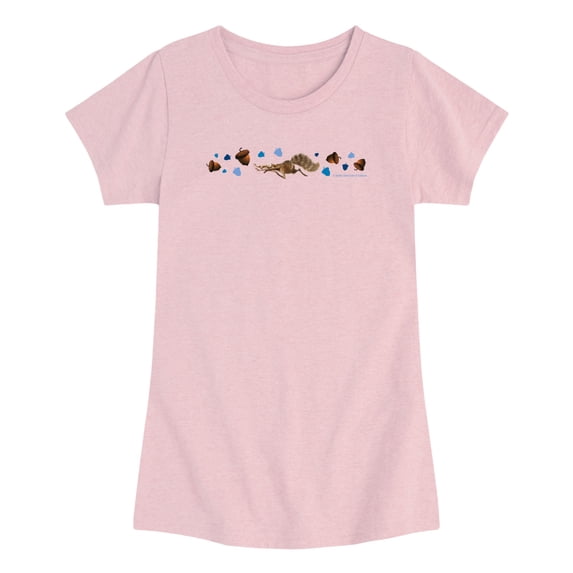 Ice Age - Scrat - Toddler Girls Fitted Short Sleeve T-Shirt