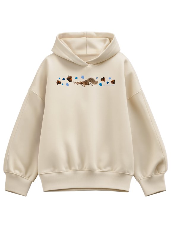 - Scrat Women's Oversized Fleece Hoodie Sweatshirt