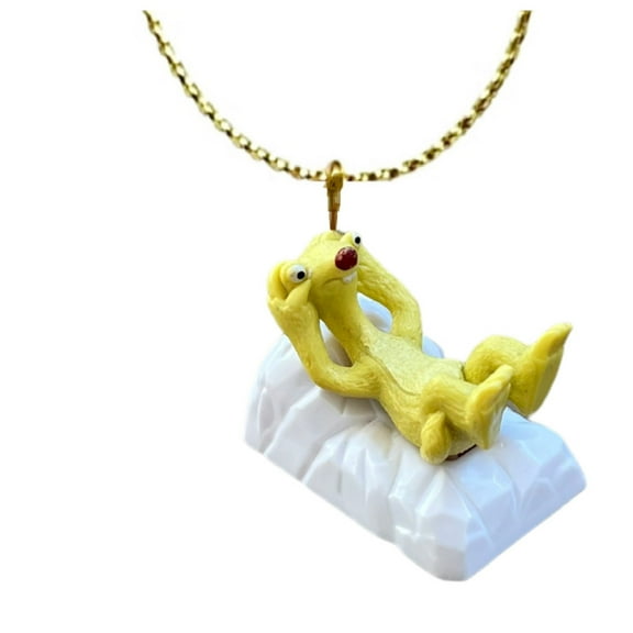 Ice Age Sid Sloth 3 Pvc Ornament Figure Figurine Dangler Rare New