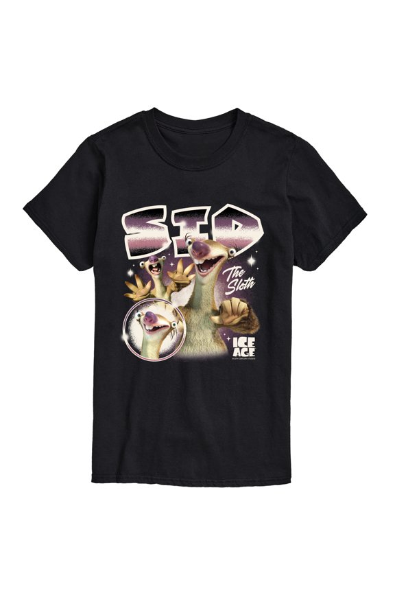 - Sid The Sloth - Men's Short Sleeve Graphic T-Shirt