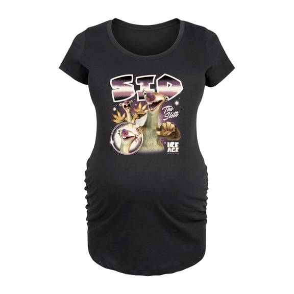 Ice Age - Sid The Sloth - Women's Maternity Scoop Neck Graphic T-Shirt