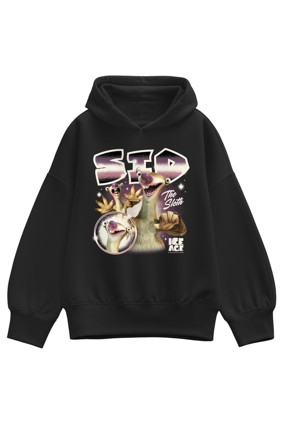 - Sid The Sloth - Women's Oversized Fleece Hoodie Sweatshirt