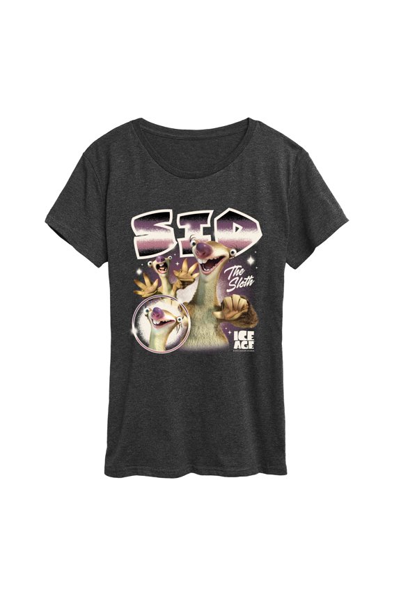 - Sid The Sloth - Women's Short Sleeve Graphic T-Shirt
