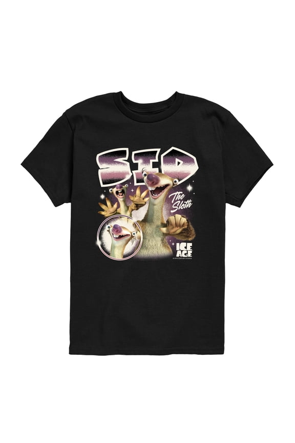 - Sid The Sloth - Youth Boys Short Sleeve Graphic T-Shirt
