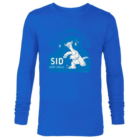 Ice Age Sid The Struggle is Real Just Chill - Long Sleeve T-Shirt for Men - Customized-Navy