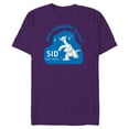 thumbnail image 1 of Ice Age Sid The Struggle is Real Just Chill - Short Sleeve Blended T-Shirt for Adults - Customized-Purple, 1 of 5