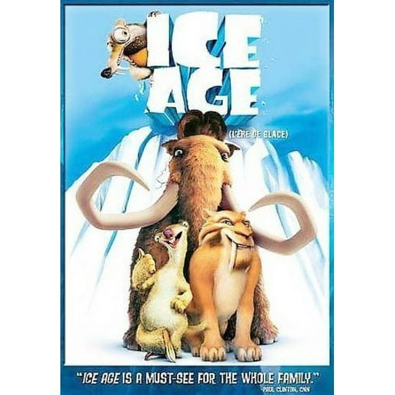 Ice Age (Single Disc Edition, Widescreen / Fullscreen, Biligual) - DVD