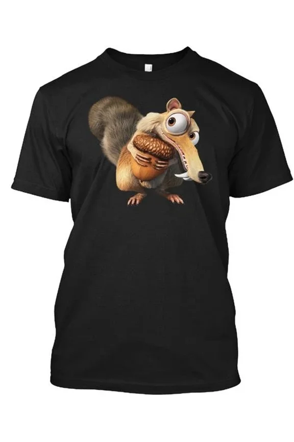 Ice Age Squirrel Scrat T-Shirt Made in the USA Size S to 5XL