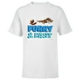 thumbnail image 1 of Ice Age The Adventures of Buck Wild Baby Scrat Furry and Fast - Short Sleeve T-Shirt for Kids - Customized-White, 1 of 5