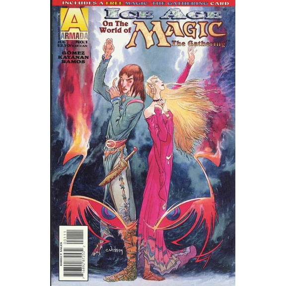 Ice Age on the World of Magic: The Gathering #1 VF ; Armada Comic Book