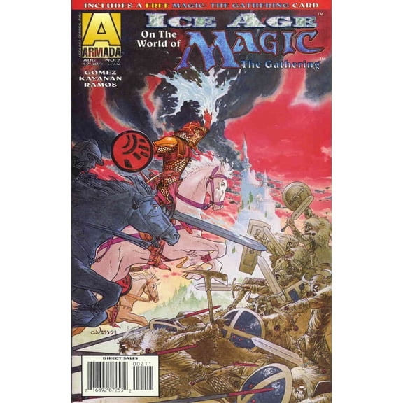 Ice Age on the World of Magic: The Gathering #2 VF ; Armada Comic Book