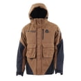 thumbnail image 1 of Clam Ascent Float Synthetic Zipper Clouser Brown/Black Parka In Large Size, 1 of 5