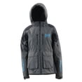 thumbnail image 1 of Clam Women's Rise Float Zipper Grey/Black/Teal Parka In 3X-Large Size, 1 of 1