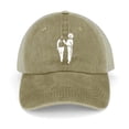 thumbnail image 1 of Ice Arresting Jesus Khaki Hat Adjustable Funny Fashion Unisex Baseball Cap for Men Women, 1 of 7