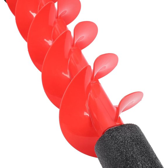 Ice Auger Drill Bit 28in Nylon Drill Steel 6in Ice Drill Auger with Positioner Lightweight and Professional Ice Fishing Hole Ice Auger Drill Bit$$Tools & Hardware Other