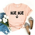 thumbnail image 1 of Ice Baby T-shirt Pregnant Shirt Pregnancy Reveal Gift Announcement Tee New Mom To Be Mama Women's, 1 of 3