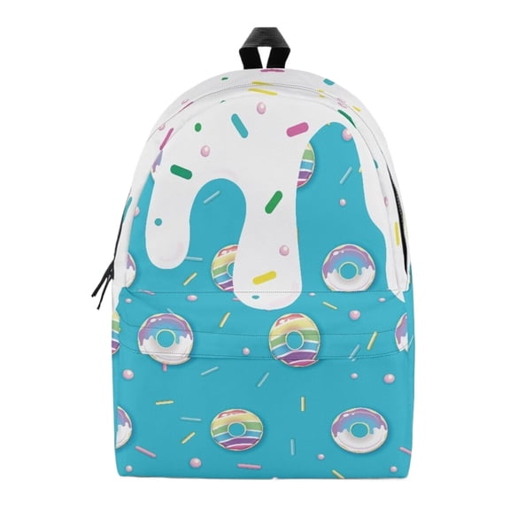 Ice Backpack Kawaii Shoulder Backpack, Cute Ice Drip Backpack for students, Water Resistant School Backpack for Travel, Daypack with Multiple Pockets
