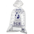 thumbnail image 1 of Ice Bag, 11 X 20, 8Lb Capacity, 1.5Mil, Clear/Blue, 1000/Carton, 1 of 1