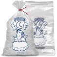 Ice Bags, 1,000 Count, 10 lb Capacity, Wicket with Ties, for Ice Bagger