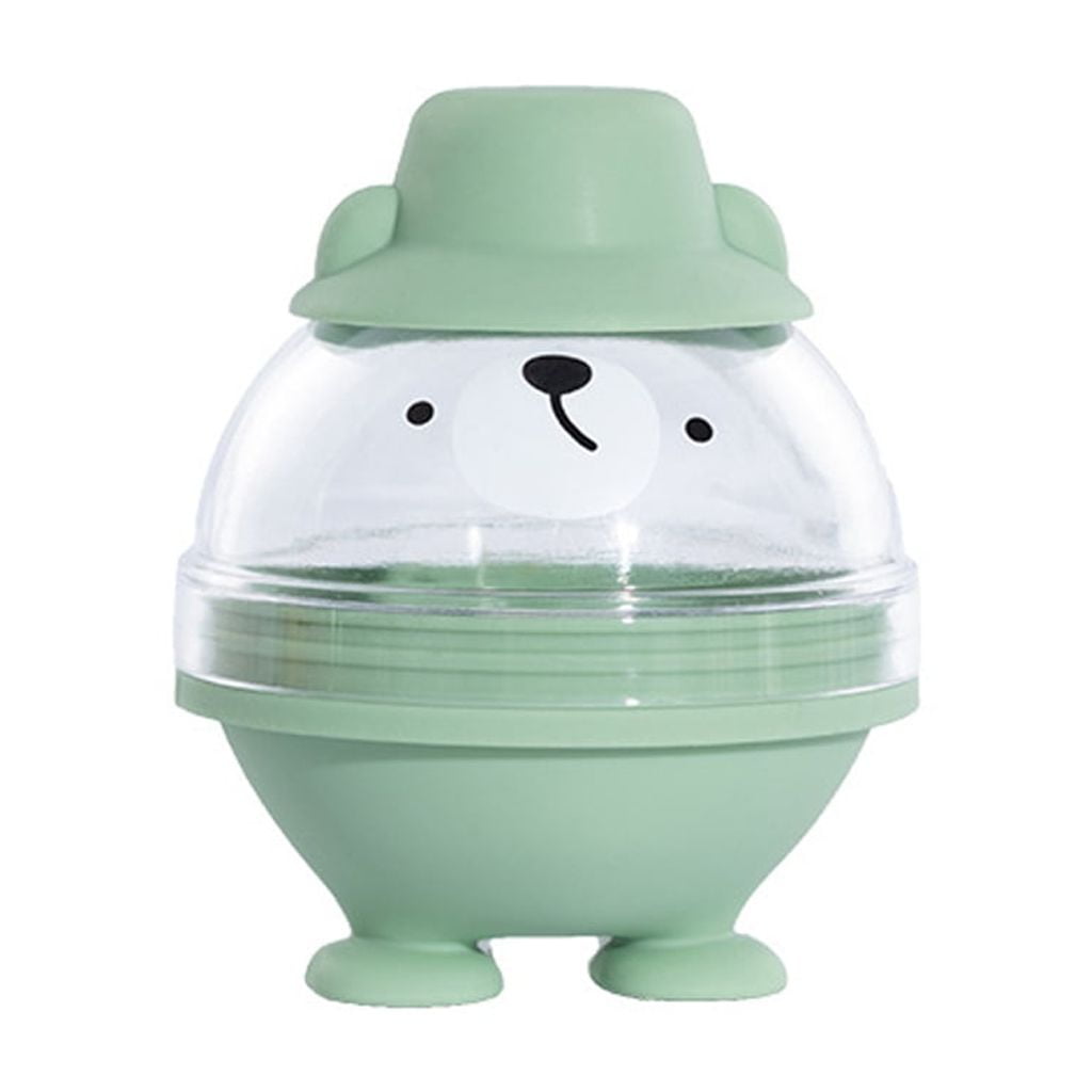 Ice-Ball-Maker Mold with Lid Easy to Release Silicone Round Ice-Cubes Molds