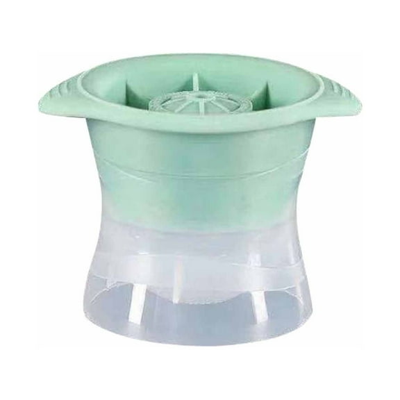 Ice Ball Maker Molds, Large Silicone Round Ice Sphere Ball Ice Cube Tray Round Ice Cube Maker for Whiskey, Cocktails and Homemade Drinks