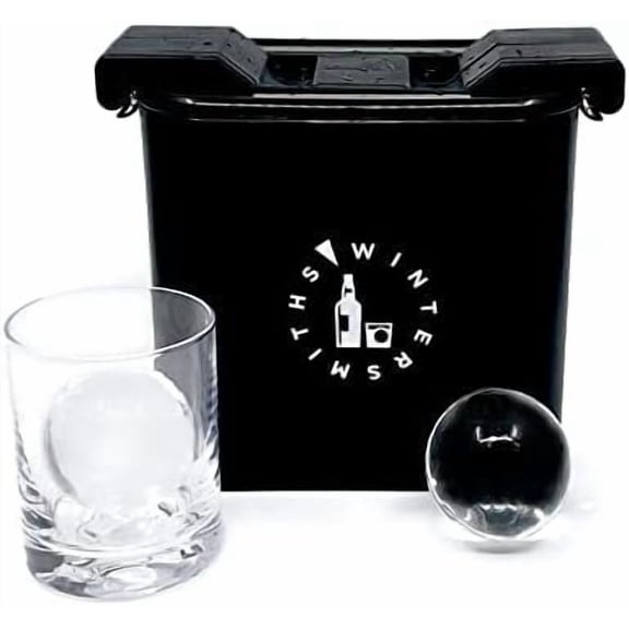 Ice Baller Double - Crystal-Clear Ice Ball Mold$$Home Decor, Kitchen, & Other