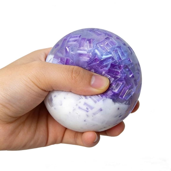 Ice Bar Fidget Ball Slow Rising Candy Toy, Funny Decompression Stress Ball For Home Office 7cm, Sensory Squish Toy For Adults Anxiety Relief