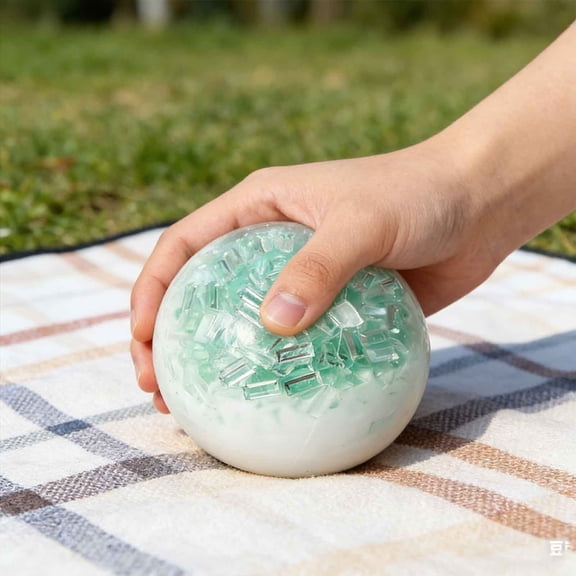 Ice Bar Fidget Ball Slow Rising Candy Toy, Funny Decompression Stress Ball For Home Office 7cm, Sensory Squish Toy For Adults Anxiety Relief
