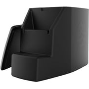 Ice Barrel Bathtub (500 Model) - Freestanding Cold Therapy Training Tub for Athletes - Adult Spa for Ice Baths and Soaking (Charcoal Black)