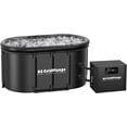 thumbnail image 1 of Ice Bath Chiller & Cold Plunge Tub Kit, 1/3HP Cold Plunge Chiller with Built-in Pump & Filter, Upgraded XXL 148Gal Ice Pod, Cold Plunge Tub with Water Chiller for Cold Therapy Recovery, 1 of 9