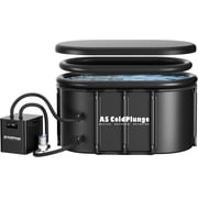 Ice Bath Chiller & Cold Plunge Tub Kit, 1/3HP Cold Plunge Chiller with External Pump & Filter, XXL 148Gal Upgraded Ice Pod, Cold Plunge Tub with Water Chiller for Cold Therapy Recovery