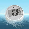 thumbnail image 1 of Ice Bath Thermograph & Timer | Floating Digital Thermometer with LCD Display | -4°F to 158°F Range | IP66 Waterproof for Cold Plunge & Pools | 1-Pack, 1 of 7