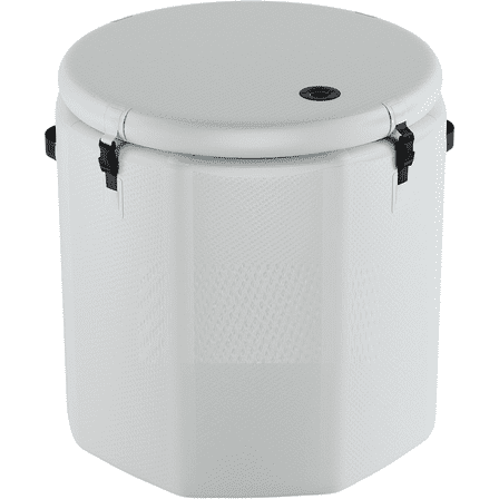 Ice Bath Tub for Athletes,Compatible with Water Chillers, 186-Gallon Inflatable Cold Plunge Tub with Insulated Lid,Portable for Outdoor & Indoor Recovery