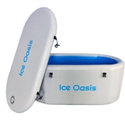 Ice Bath Tub with Water Chiller Compatibility- XL Cold Plunge Tub for Athletes - Outdoor, Portable, Inflatable - Recovery PRO 60 x 30x 28